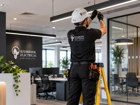 Commercial and industrial electrical services by Redbrook Electrical Services