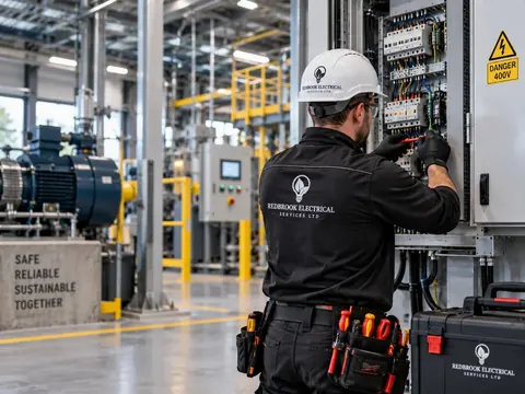 Industrial electrical services by Redbrook Electrical Services in Barnsley